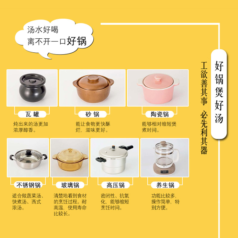 [醉染正版]萨巴厨房 汤水之爱 轻松熬汤 健康喝汤 汤水食材选择搭配 热汤粥糖水汤菜料理教程 暖胃滋养汤粥做法大全 美食高清大图