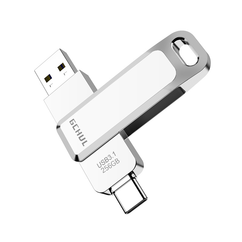 杰储(GCHUL) U130 晚霞系列 256G USB3.1 Type-C双接口 可连接手机 防水防震高速U盘/优盘高清大图