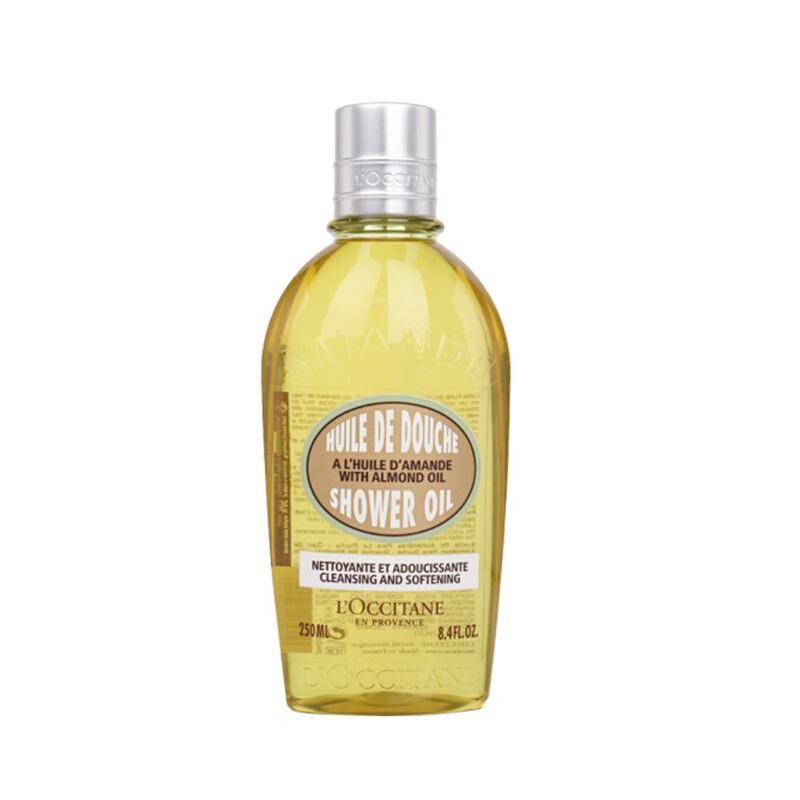 欧舒丹L‘OCCITANE 沐浴樱花甜扁桃杏仁沐浴油清洁沐浴油沐浴露 甜扁桃紧致沐浴油 250ml高清大图