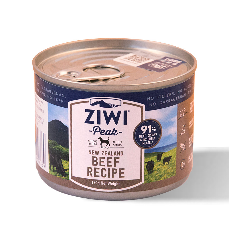 滋益巅峰Ziwi Peak lu肉配方狗罐头 170g犬湿粮