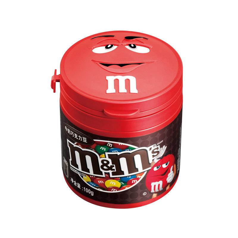 德芙mms牛奶巧克力豆100g