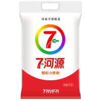 七河源 颗粒小麦粉5kg 高筋面粉