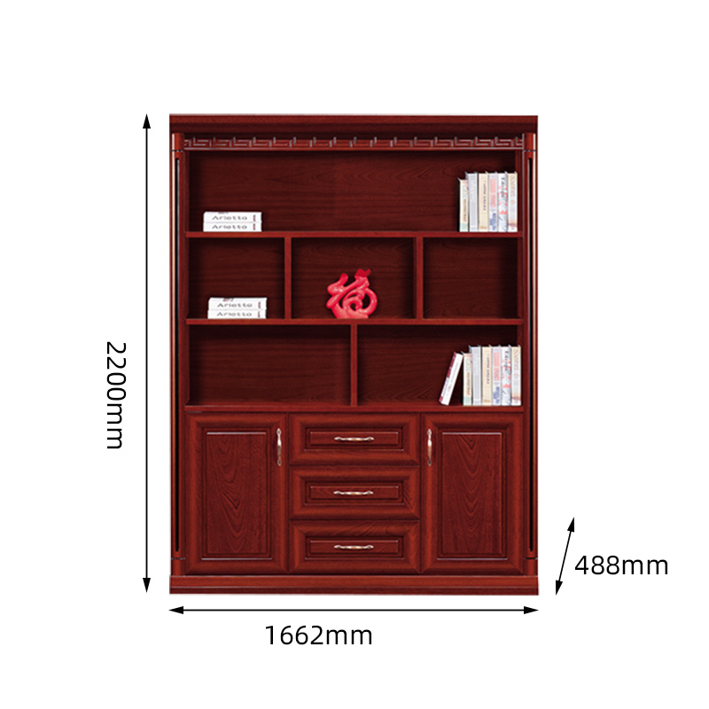 初嘉(CJ)CJ4052402 木质文件柜 三门 1662*488*2200mm(单位:台)高清大图