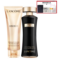 兰蔻(LANCOME)黑金臻宠女士面部护肤套装礼盒紧肤淡纹(菁纯洁面+美容液)