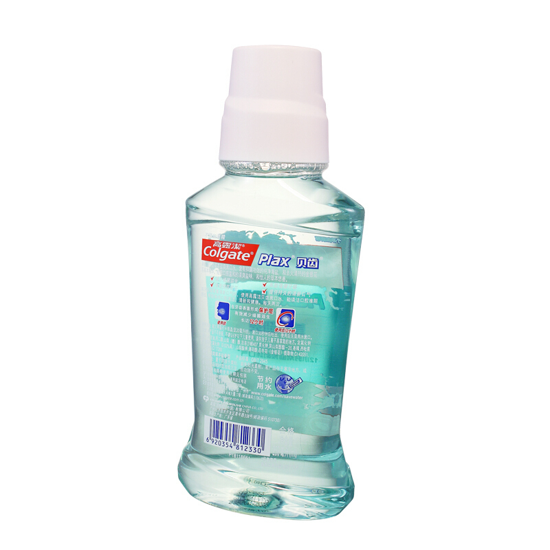 高露洁(Colgate)贝齿草本盐爽漱口水250ml
