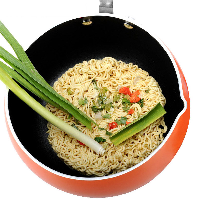 爱仕达(ASD)新不粘奶锅16cm 加厚复底小汤锅 宝宝辅食锅 持久耐用易清洗不粘锅大容量 燃气明火专用锅具WG8916