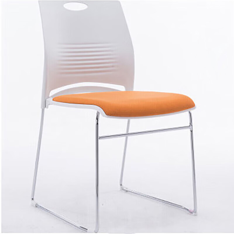 橙色弓型培训椅