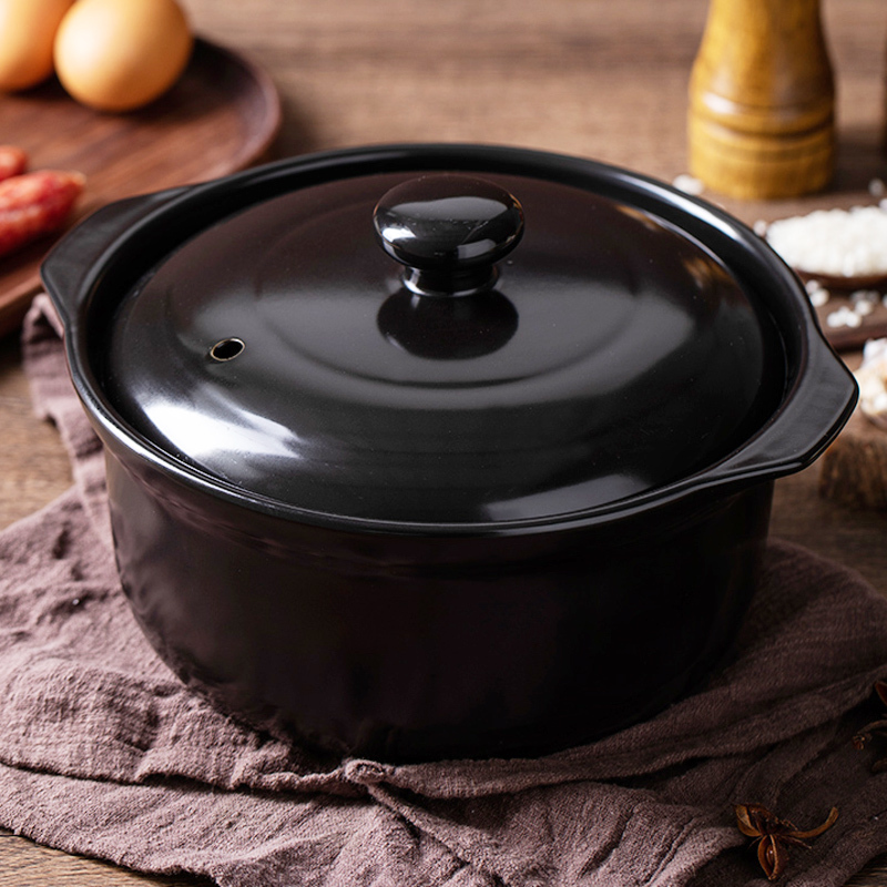 砂锅炖锅家用燃气煲汤锅烘焙精灵广东煲仔饭锅小号陶瓷锅沙锅瓦煲 24