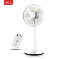 TCL 电风扇/落地扇/台扇/台地两用扇/家用遥控风扇/五叶落地扇节能静音摇头升降扇 TFTS35-19BRD