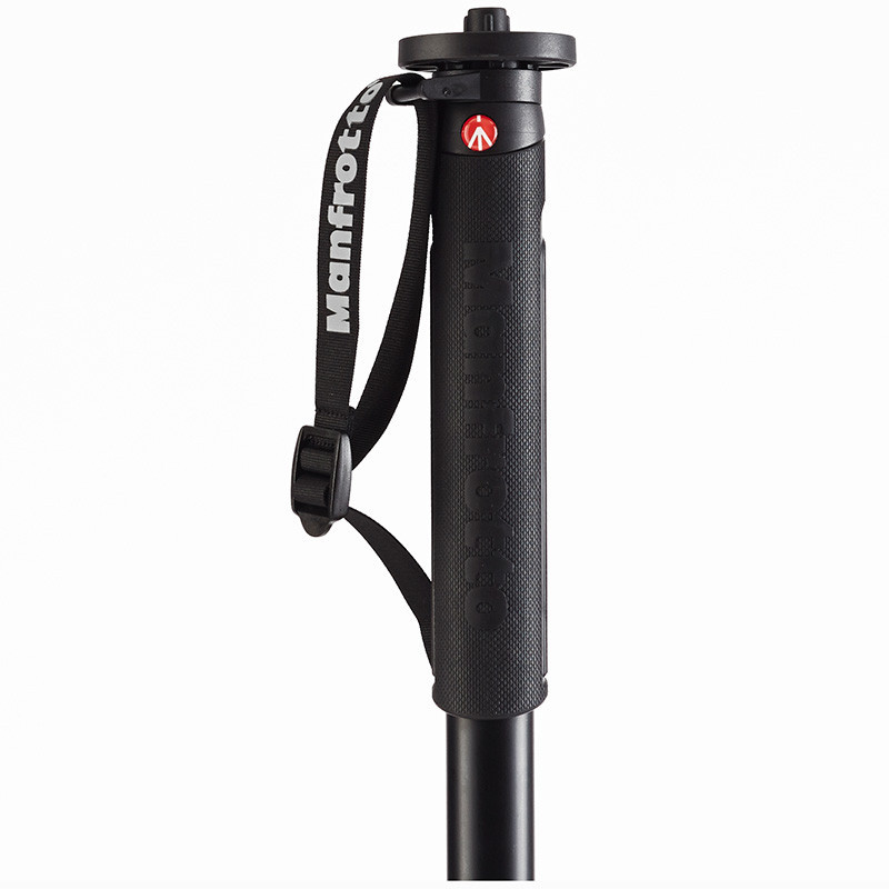 曼富图(MANFROTTO) MVMXPROA4 XPRO PLUS摄像独脚架铝质4节 相机三脚架