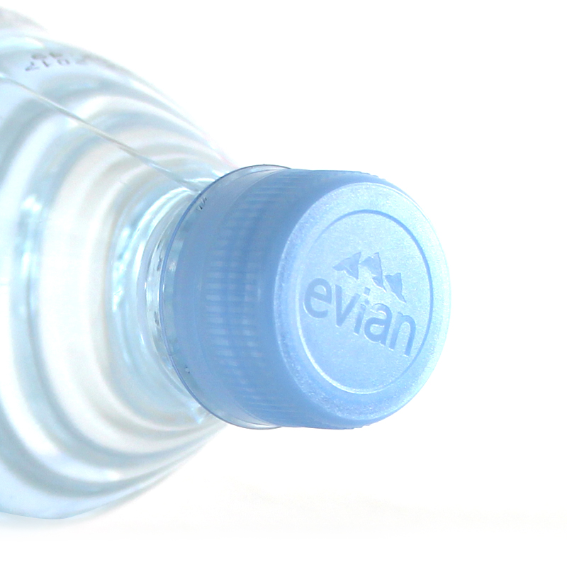 依云原装进口天然矿泉水500mlx24瓶 软瓶高清大图