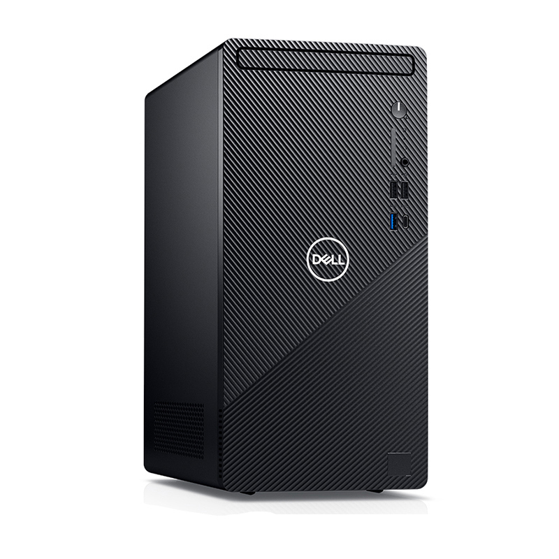 戴尔(DELL)灵越3891/3890高性能娱乐办公家用单位采购 股票 台式电脑单主机 (酷睿十代i5-11400 16G内存 256G+ 1T机械 集显 win10)定制版