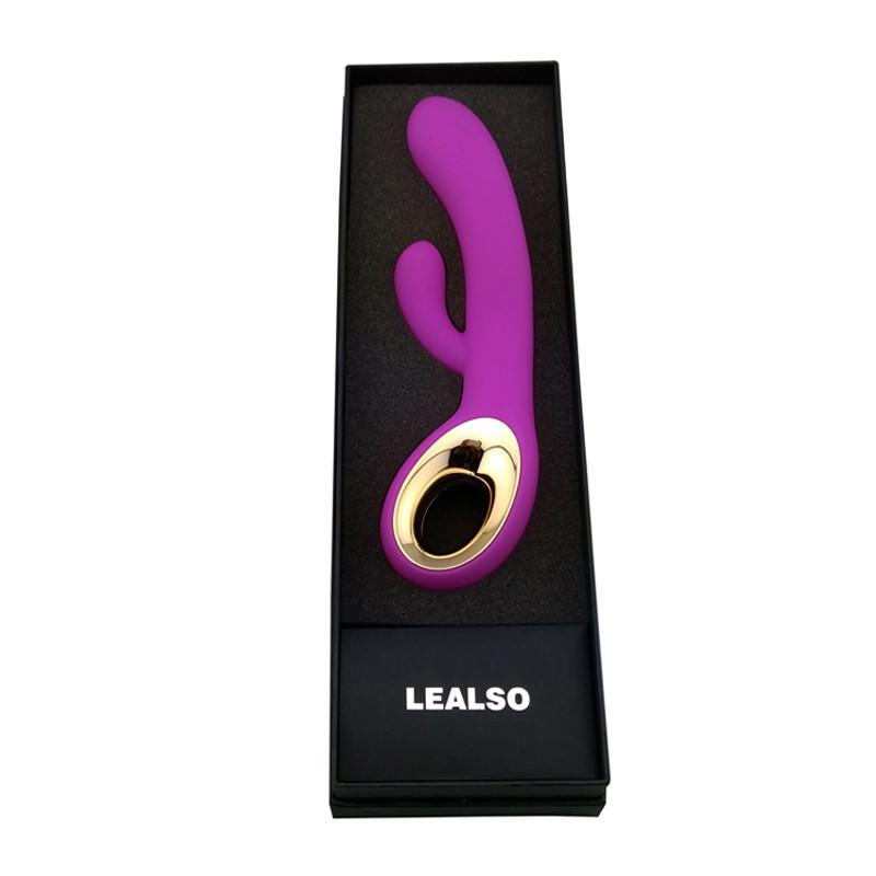LEALSO女性高潮抽插G点阴蒂刺激震动棒 成人用品 女用自慰器 充电AV情趣按摩棒 夫妻情SM激情用具 情爱玩具