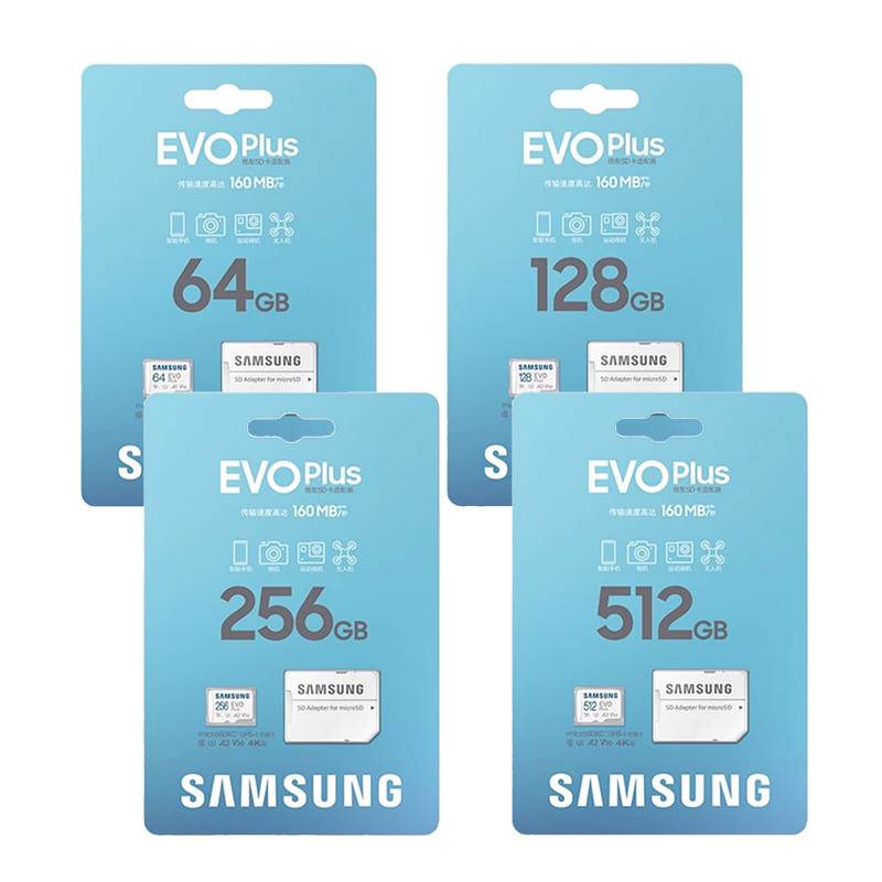 三星(SAMSUNG)TF卡128G 手机内存卡 switch 无人机gopro运动相机行车记录仪存储卡 读取160M高清大图