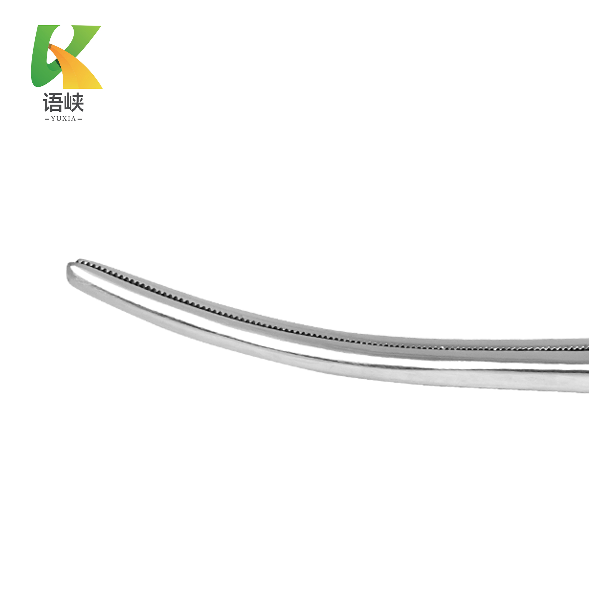语峡工业止血钳弯头/30厘米把高清大图