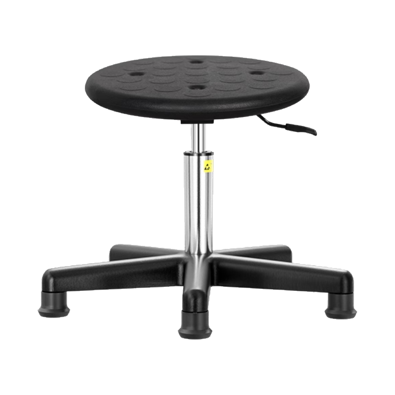 臻远ZY-7945防静电椅子车间流水线升降椅子 40-53cm尼龙五爪