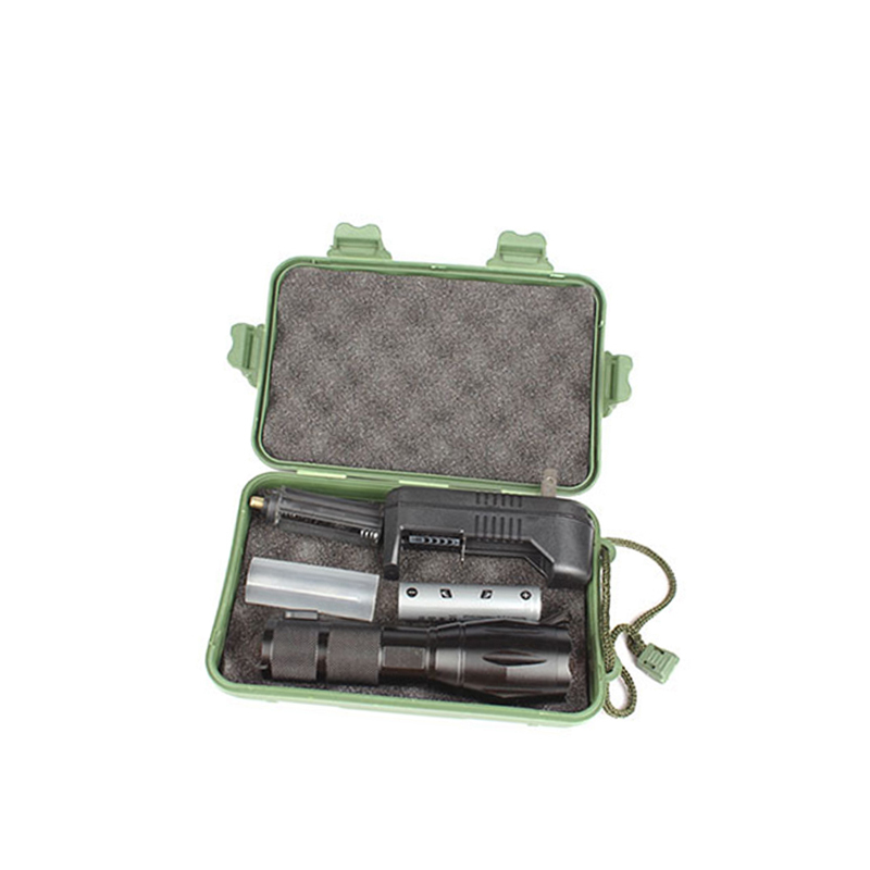 playnightled强光手电筒迷你小手电pn210w大号t6国标套装含手电筒电池