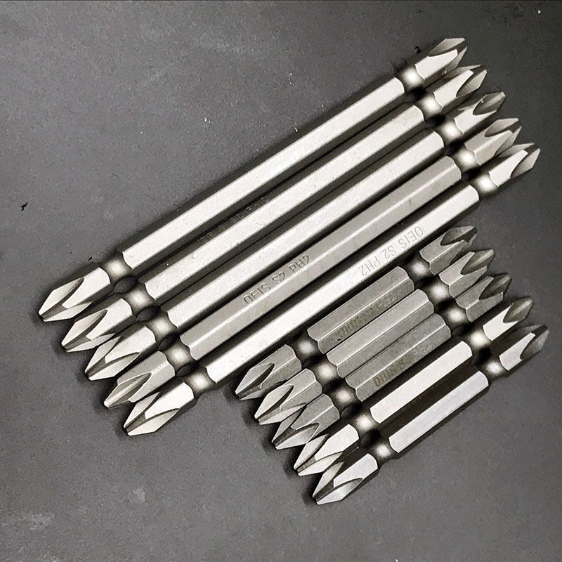 电动螺丝刀批头十字批头电动起子头电钻配件通用工具耐用强磁性