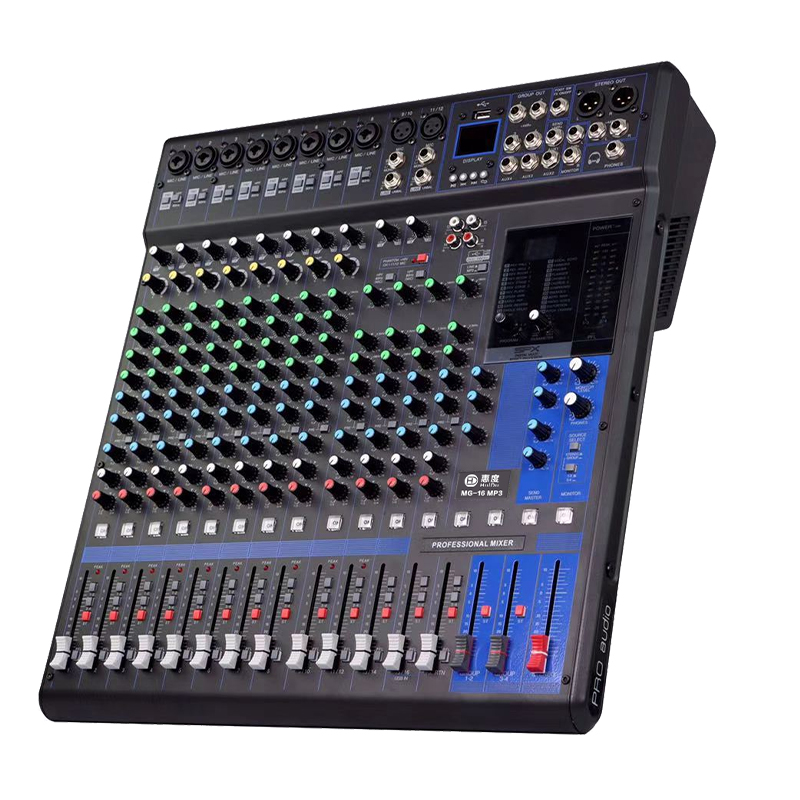 惠度(HuiDu)16路输入四编组输出模拟调音台 MG-16(销售单位:台)高清大图