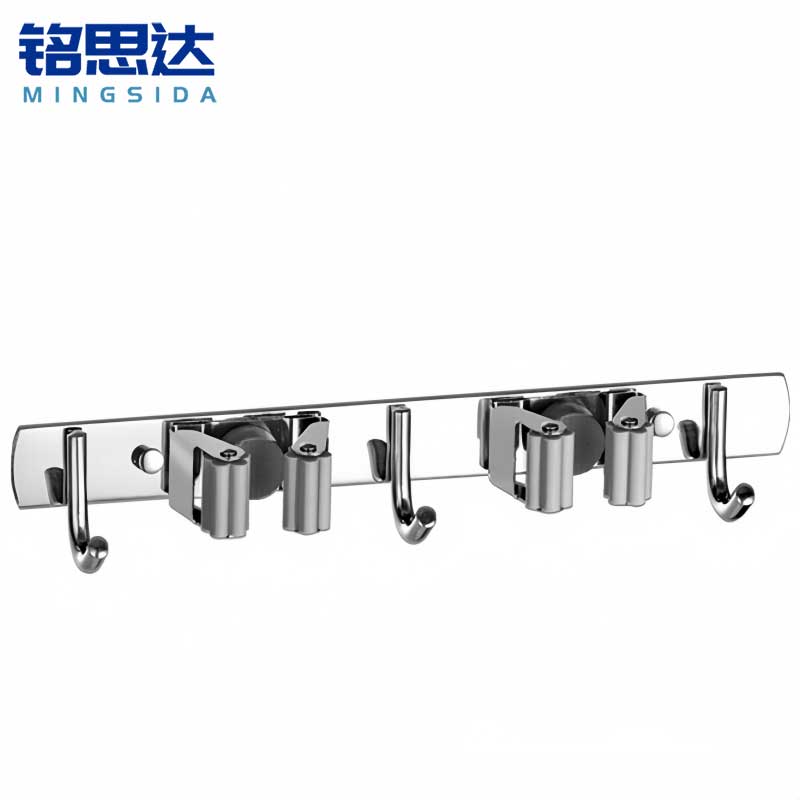 铭思达拖把挂钩2夹3钩个