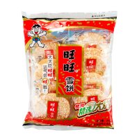 旺旺 膨化食品 雪饼 84g(办公室休闲零食)
