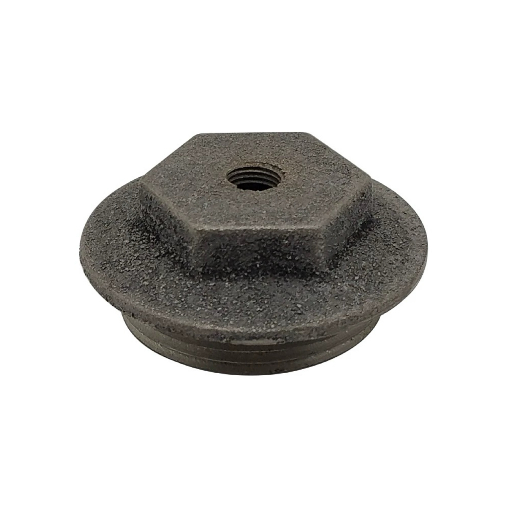 中锦科技 暖气片排气堵头铸铁暖气放气丝堵 DN32反扣 个高清大图