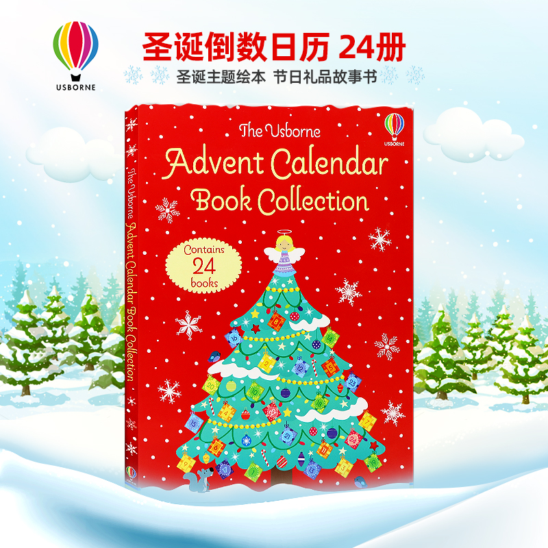 铃儿响叮当 [正版]圣诞系列英文原版绘本 圣诞节倒数日历 merry Christmas Jingle Bells高清大图