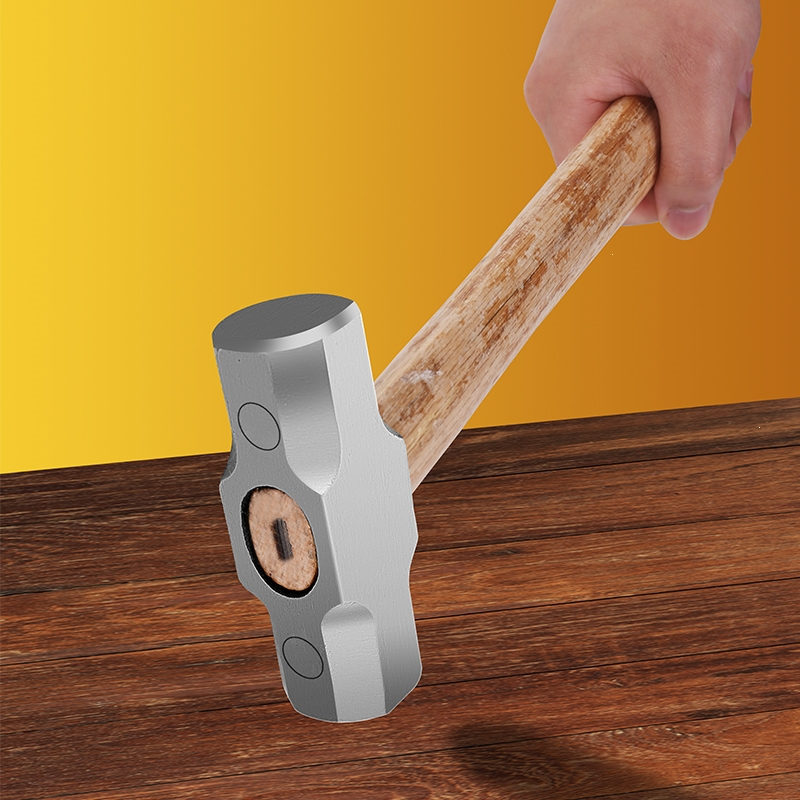 古达木柄八角锤大锤头榔头铁锤工地砸墙锤子大号大铁锤重工具大锤手锤