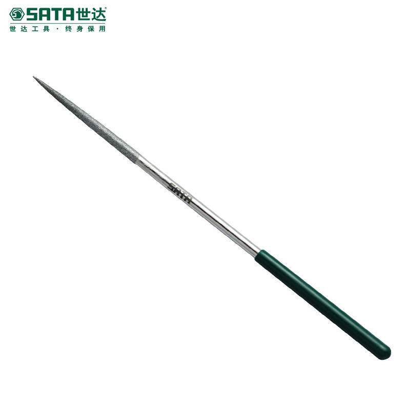 世达(SATA) 03835 金刚石尖头圆锉4x160MM
