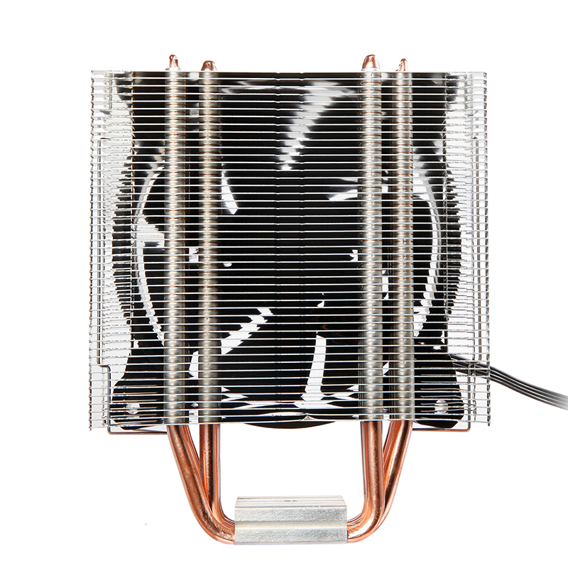 金河田北极玄冰400plus台式机电脑风冷cpu散热器黑色款多平台风冷led