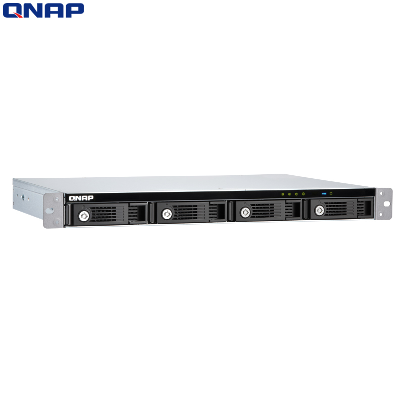威联通(QNAP)TR-004U机架式 NAS 磁盘阵列外接盒USB 3.0 Type-C 传输接口扩充存储可组RAID