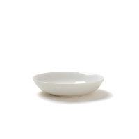 LICHEN景德镇骨瓷餐纯白陶瓷盘碟子小菜盘4英寸味碟