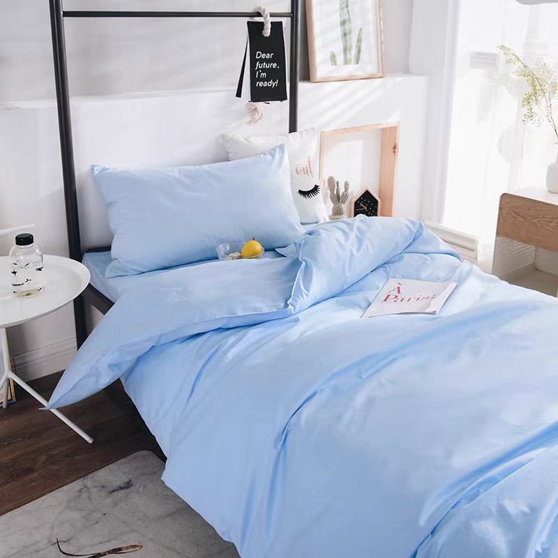 梦佳莉全套组合装宿舍床品七件套 SY-ITJ236 (适用于0.9-1.0-1.2米床 ) 套高清大图