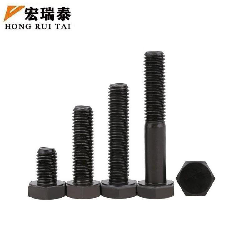 宏瑞泰 发黑六角螺栓AB级 M10*30 个高清大图