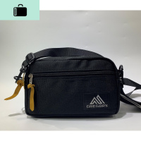 GREGORY格里高利斜挎包单肩包小挂包百搭时尚男女通用斜挎包防水NEWLAKE 黑色