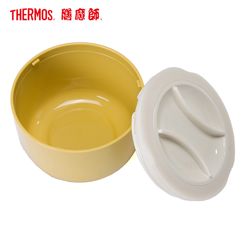 膳魔师,膳魔師(THERMO)饭盒/提锅JBC-800 灰色 670ML保温温饭盒/保温便当盒304不锈钢家用/通用