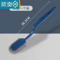 XIANCAI鞋刷子多功能软毛刷鞋子器不伤鞋无死角长柄鞋刷家用清洁专用刷 蓝色鞋刷1个装