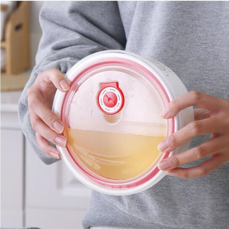 陶瓷保鲜碗三件套装家用便当盒