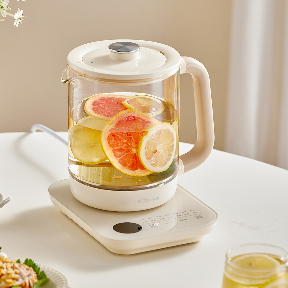小熊养生壶家用多功能烧水壶煮茶器泡茶煮茶壶办公室小型2024新款YSH-E15M1高清大图