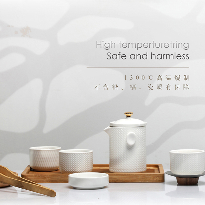 ILI+VE 爱家功夫茶具组白色 LF-C096