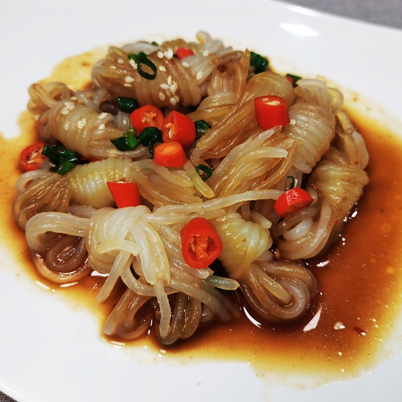 230g1盒尝鲜魔芋丝14个结魔芋结魔芋粉丝0脂低卡关东煮方便速食粉丝