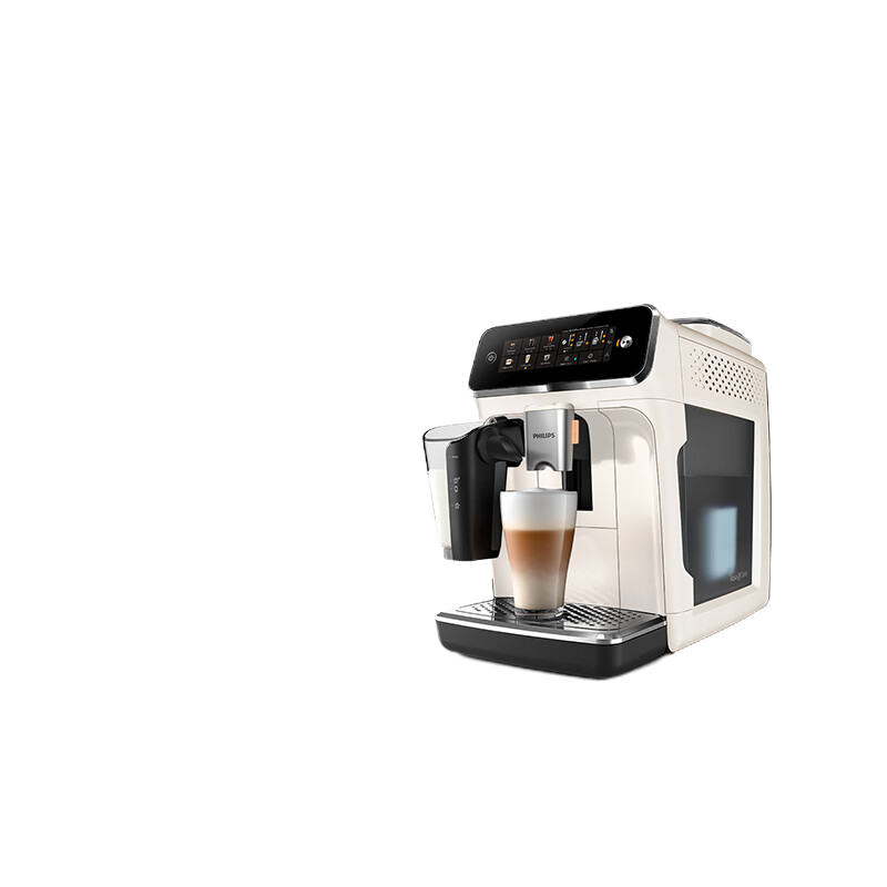 飞利浦(PHILIPS)云朵咖啡机新3系家用/办公室全自动意式浓缩低温萃取 EP3341/89