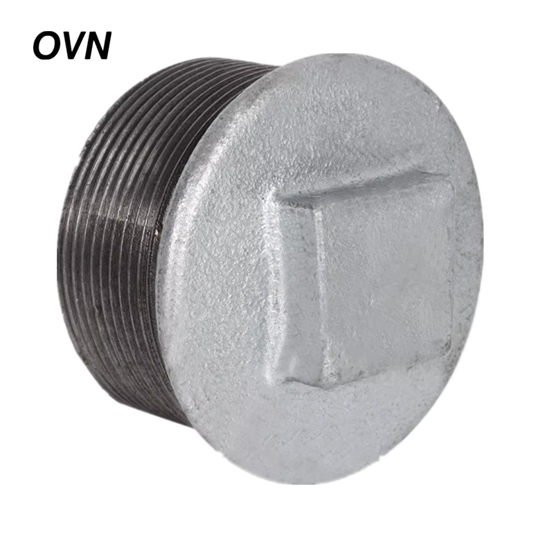 OVN 镀锌铁堵头 1.5寸 DN40 个高清大图