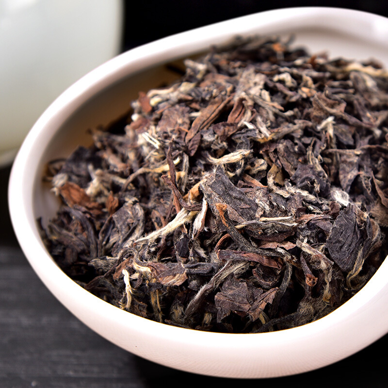天福茗茶 私房茶 正宗福鼎白茶白牡丹茶叶散茶罐装礼盒装