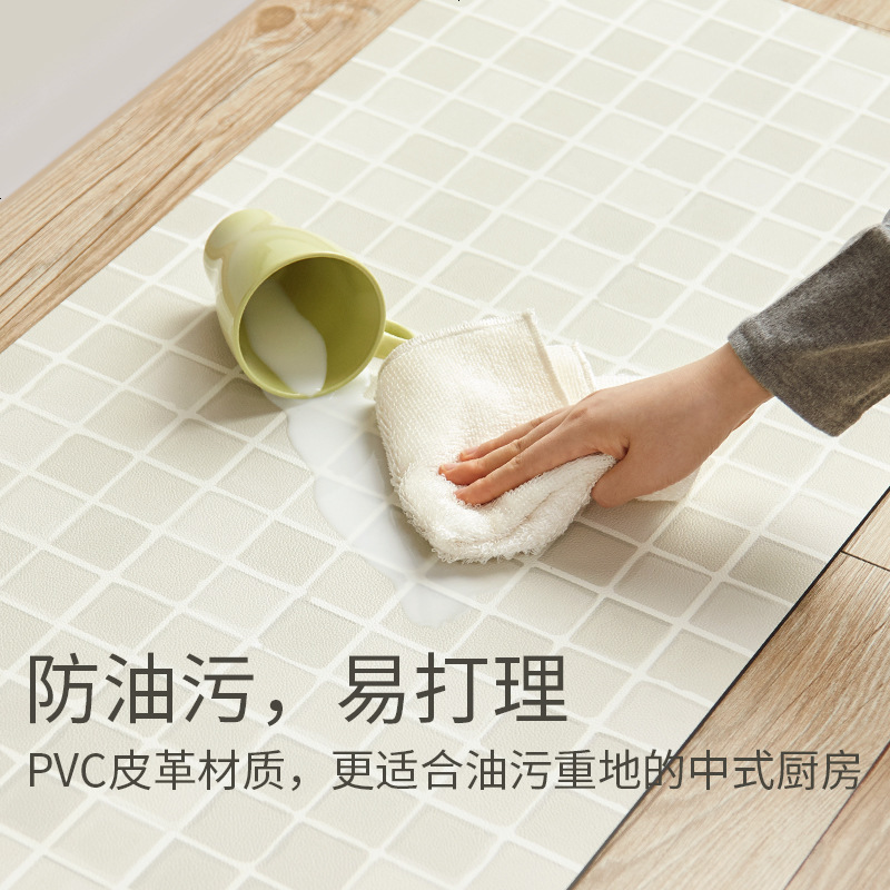 [厨房]厨房长条地垫防滑垫 防水防油脚垫ins地毯 艺术之家