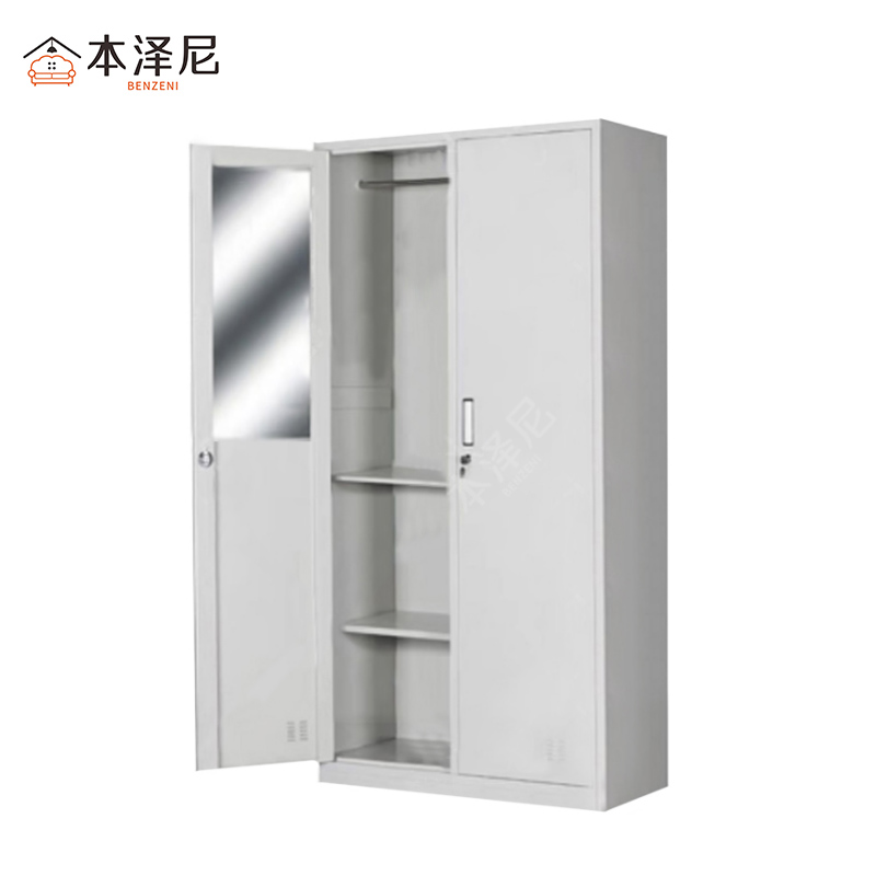 本泽尼 两门更衣柜 HTC-ZS7955 900*500*1850mm 组高清大图