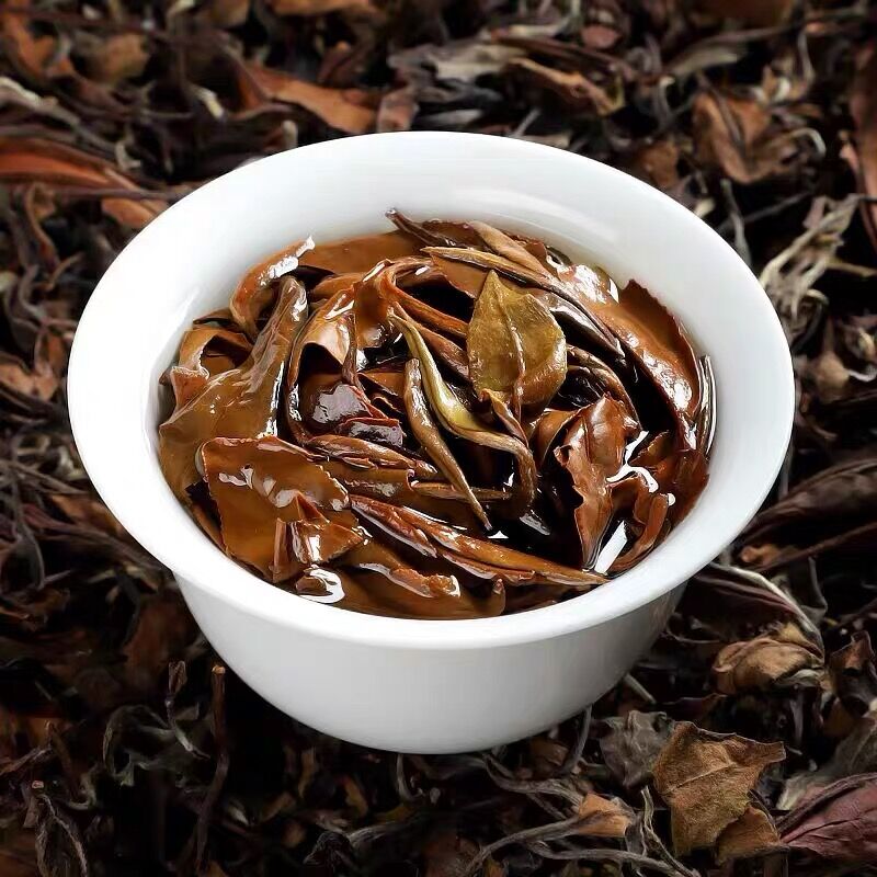 福岗福鼎老白茶八年陈年老贡眉2014年高山枣香茶叶散装礼盒装500g高清大图