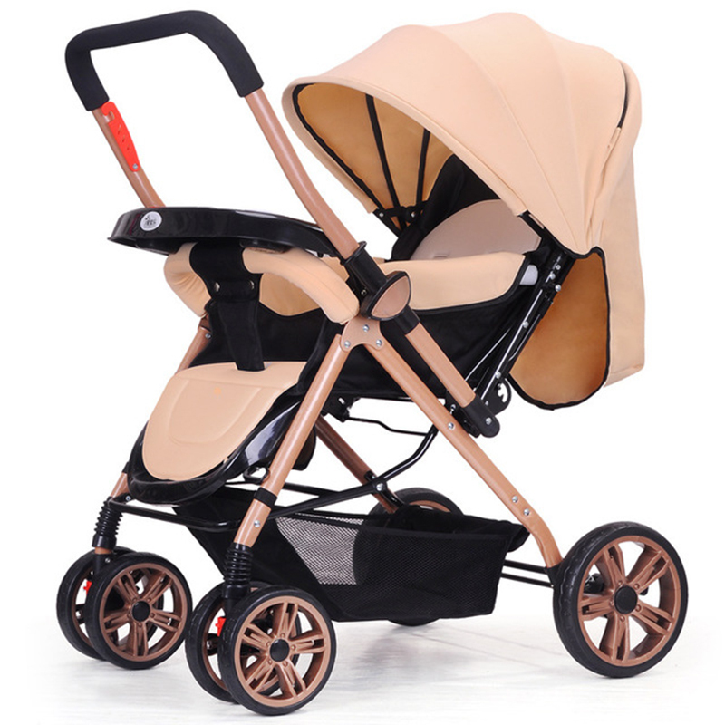 婴儿推车轻便携伞车宝宝冬夏季手推可坐可躺折叠儿童高景观四轮婴儿车