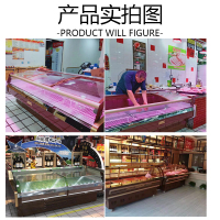 五洲伯乐(WUZHOUBOLE)SWD-1000冰粥柜 商用熟食柜 鲜肉鸭脖肉食卤菜保鲜 冷藏冰柜 展示柜 卧式点菜柜