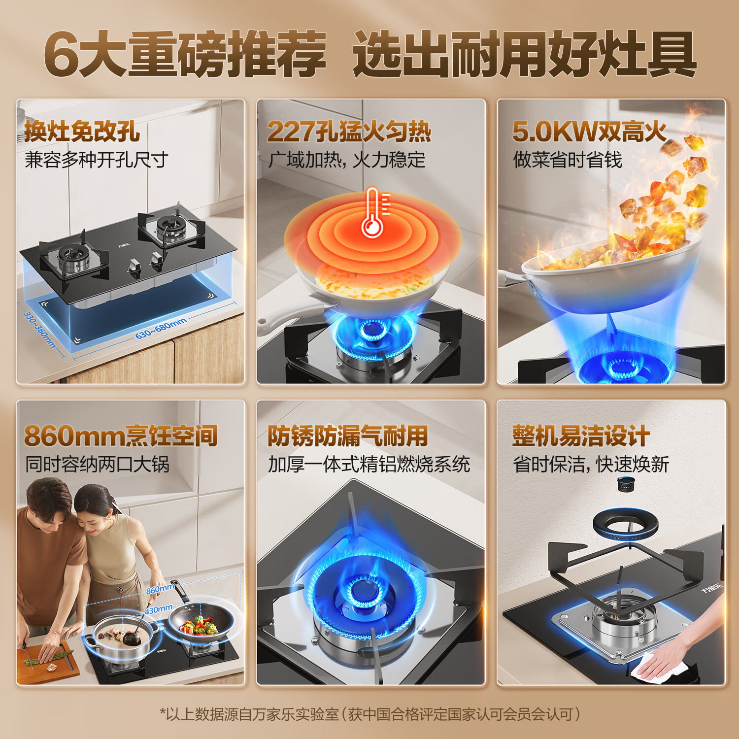 万家乐 22m³双拢烟 双进风 自清洗油烟机 T4R1+C2R1 22立方大吸力家用吸油烟机 家用灶具两件套高清大图